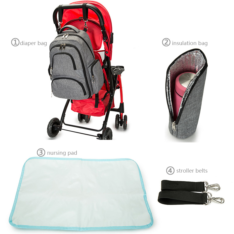 Baby Bag Diaper Changing Backpack